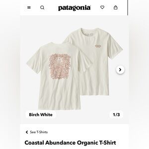 Men’s Patagonia Coastal Abundance Organic Tshirt